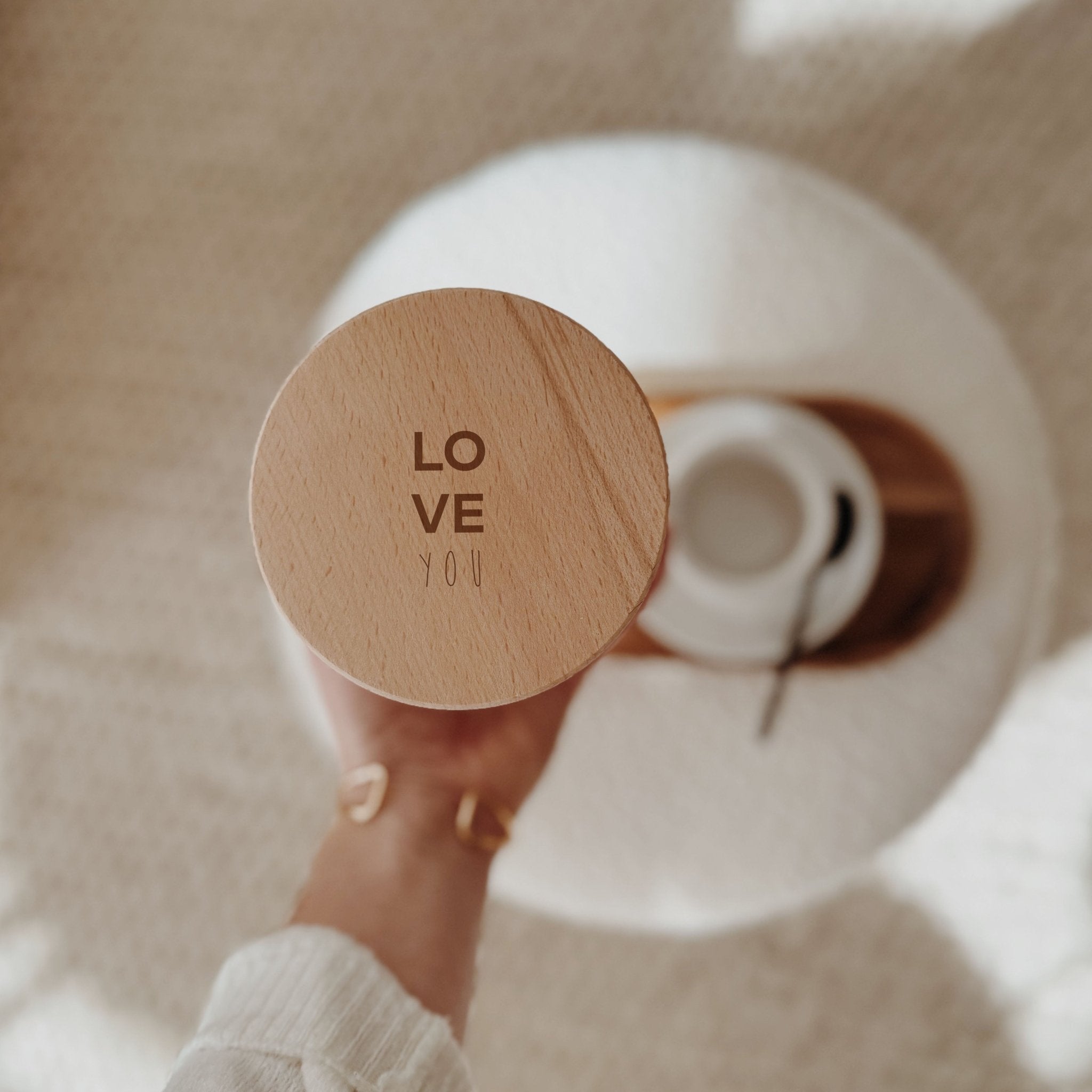 Personalisiertes Vorratsglas - Love you - lyllevenn