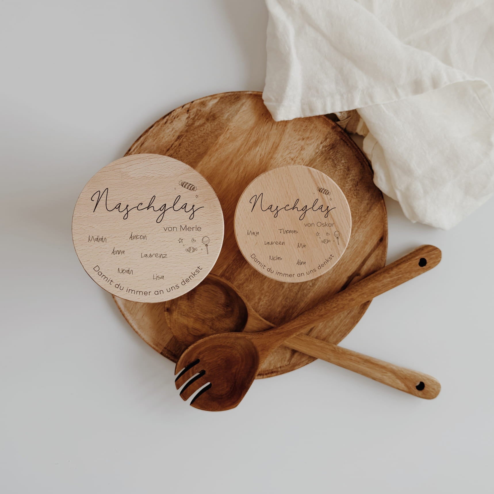 Personalisiertes Vorratsglas - Naschglas mit Wunschnamen - lyllevenn