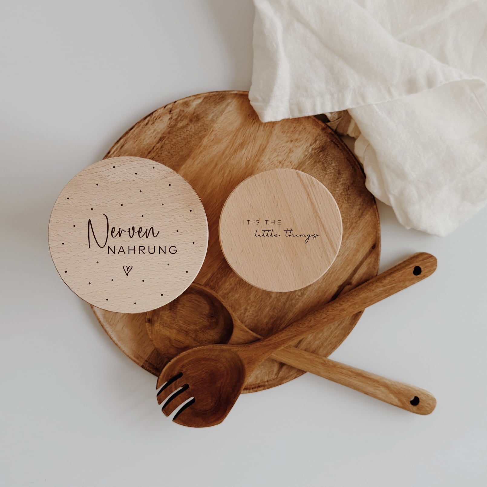 Personalisiertes Vorratsglas - Nervennahrung & Little Things - lyllevenn