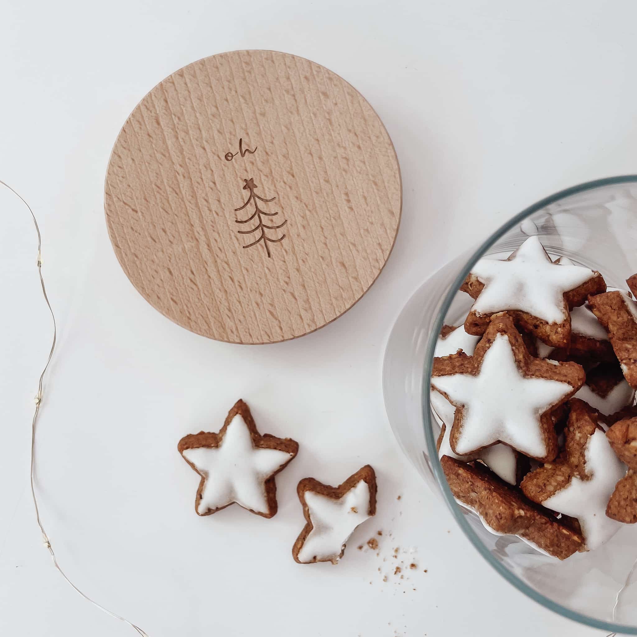 Personalisiertes Vorratsglas - oh tannenbaum - lyllevenn