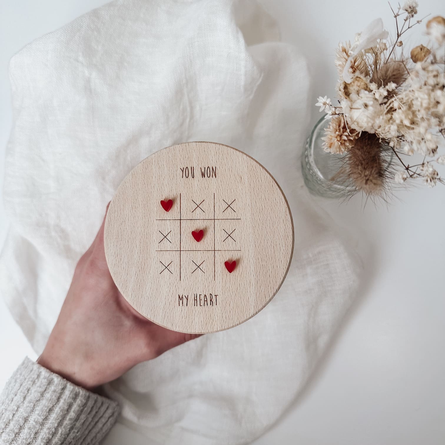 Personalisiertes Vorratsglas - Tic Tac Toe - lyllevenn