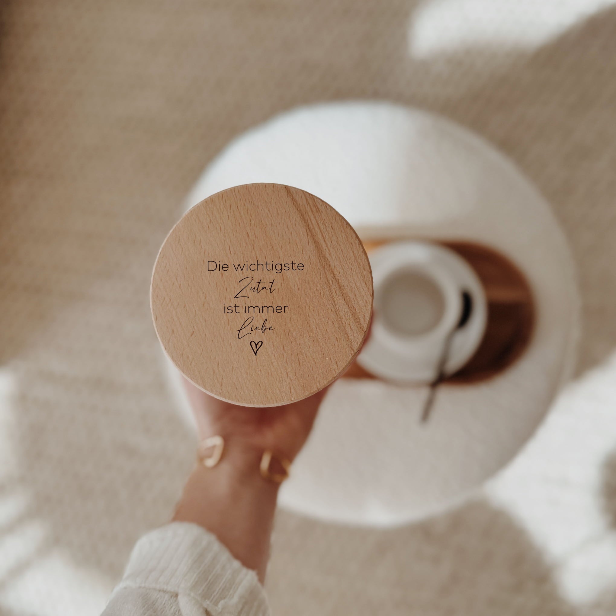 Personalisiertes Vorratsglas - Zutat Liebe - lyllevenn