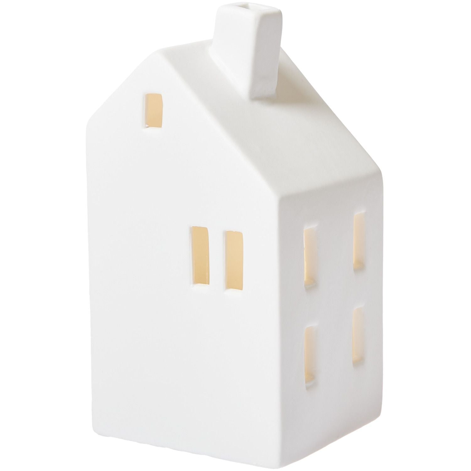 Porzellanhaus LED - mit Schrägdach - lyllevenn