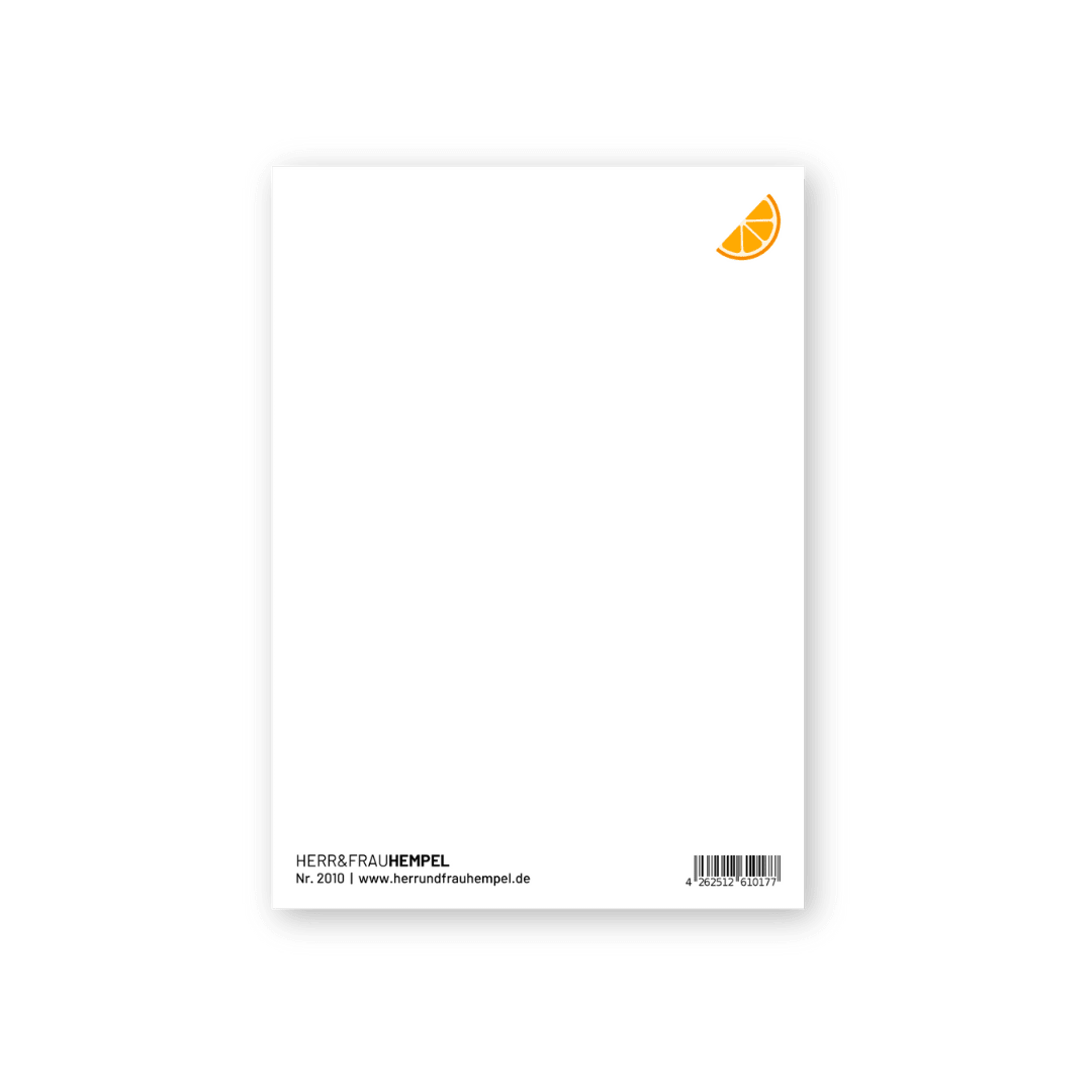 Postkarte - Auf Dich! Aperol - lyllevenn