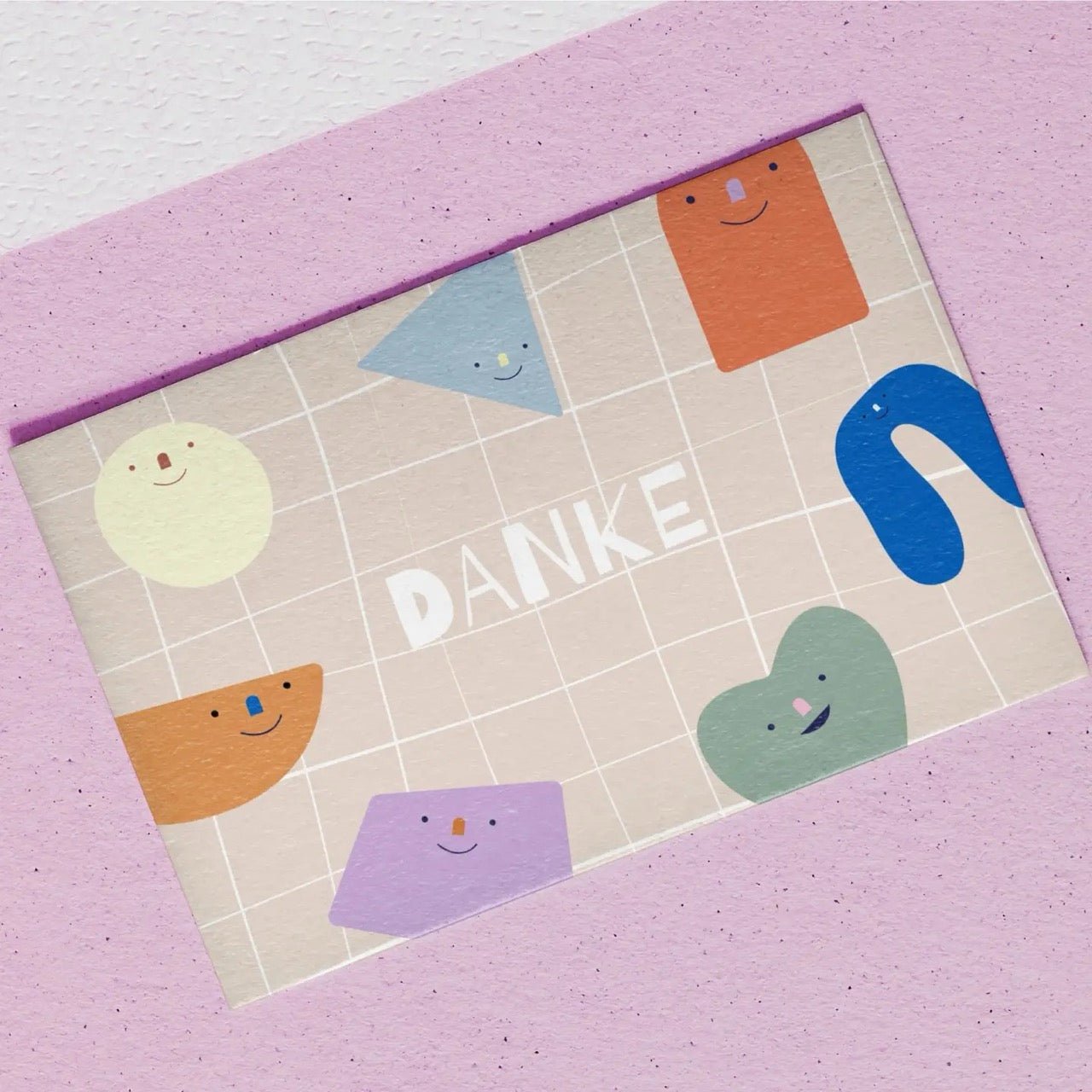 Postkarte Danke – für Lehrer & Erzieher - lyllevenn