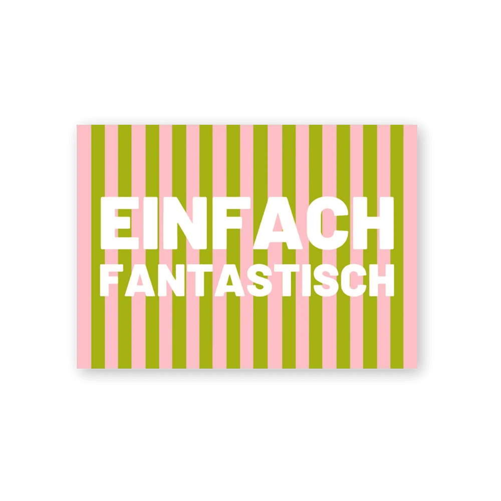 Postkarte - Einfach fantastisch - lyllevenn