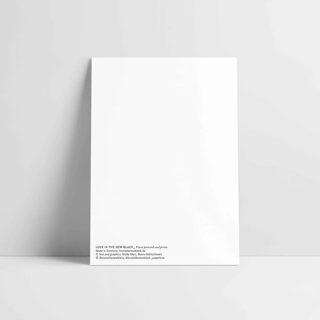 Postkarte - Ich denk an dich - lyllevenn