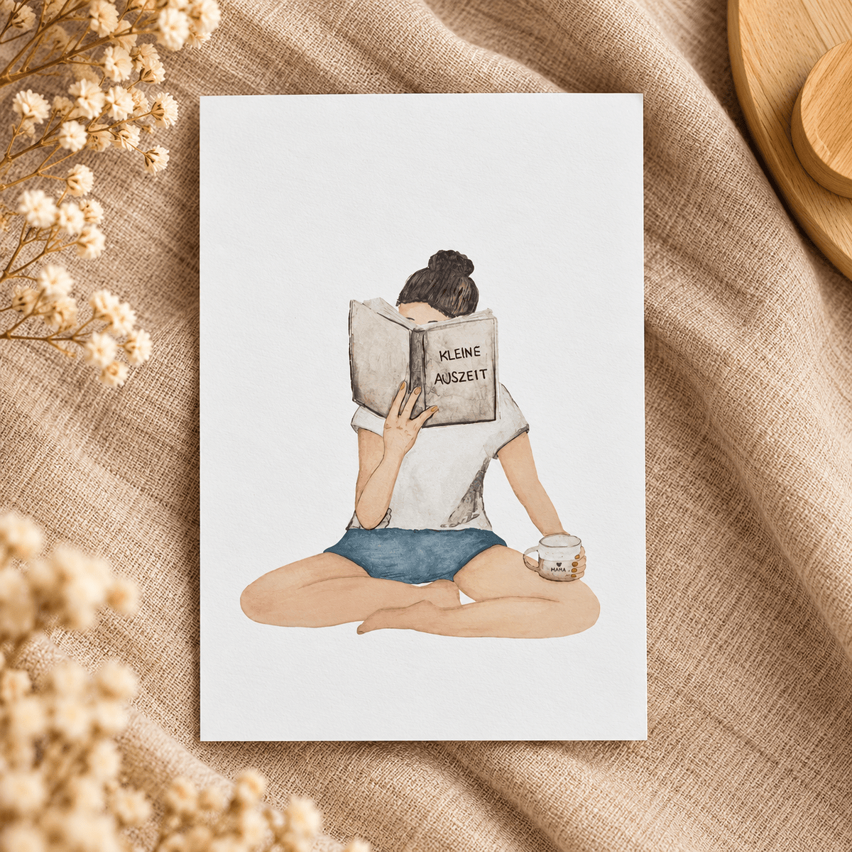 Postkarte - Kleine Auszeit - lyllevenn