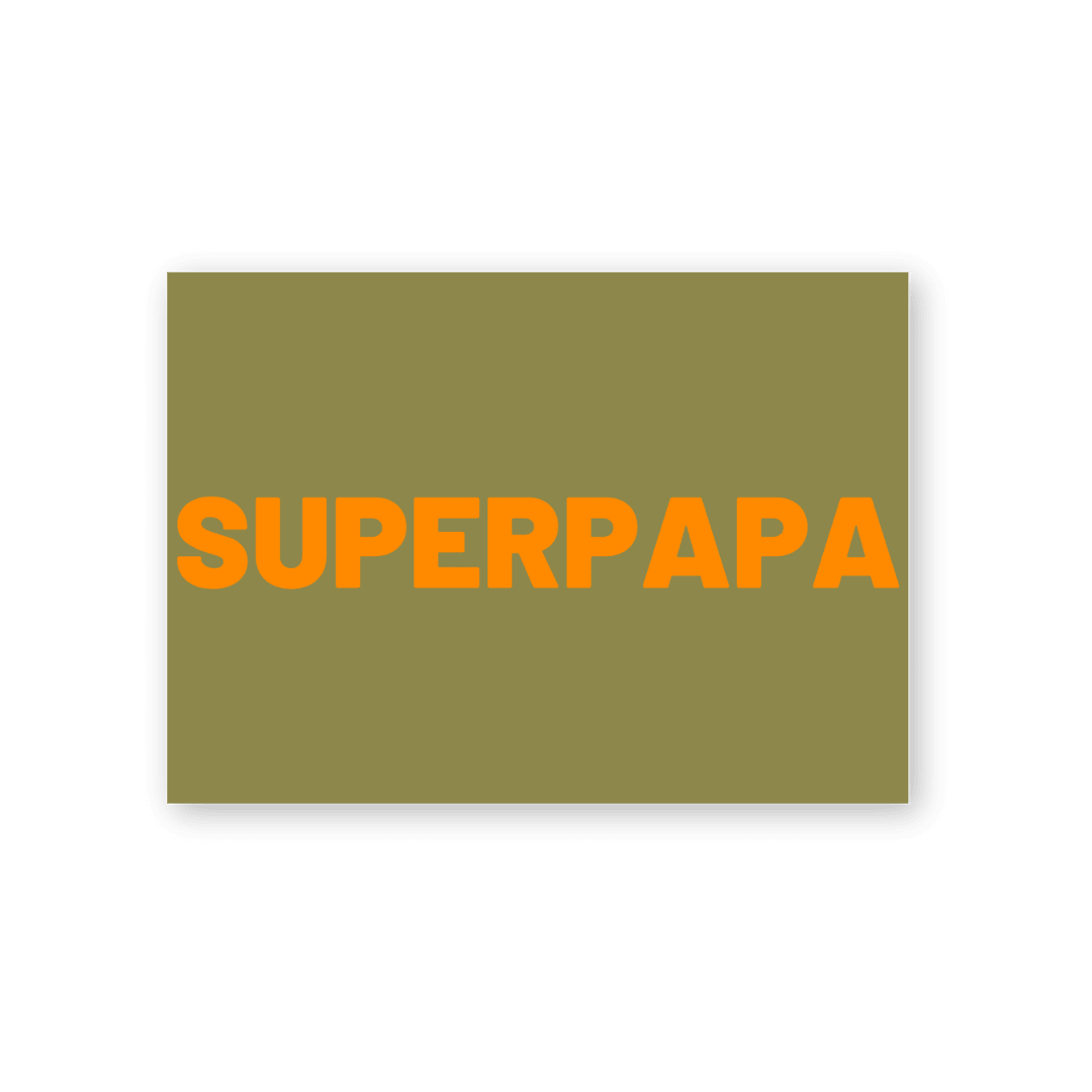 Postkarte - Superpapa - lyllevenn