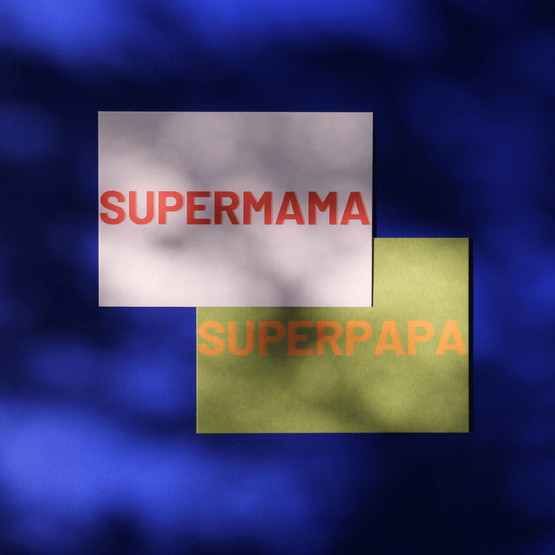 Postkarte - Superpapa - lyllevenn