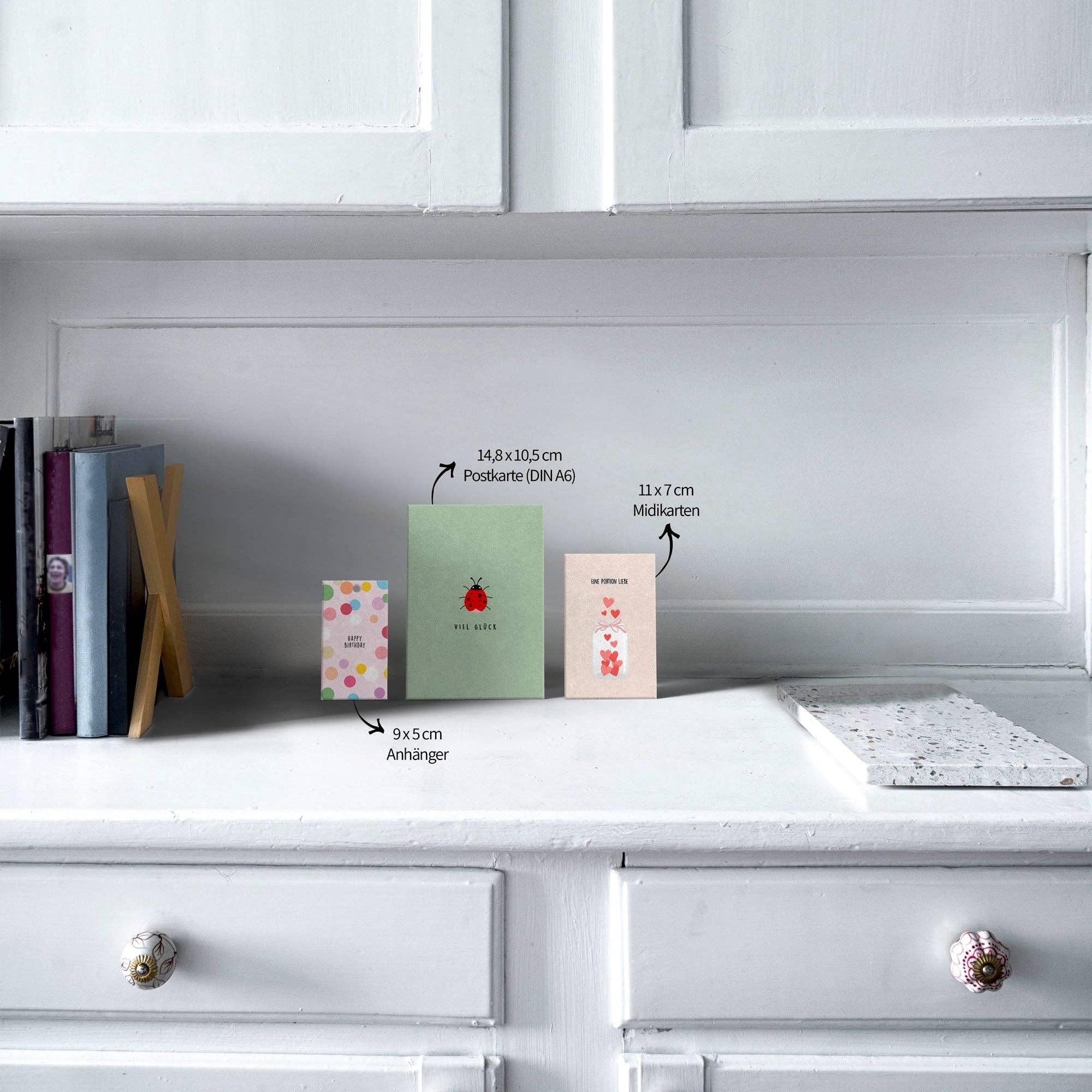 Postkarte - Thank you berry much - lyllevenn