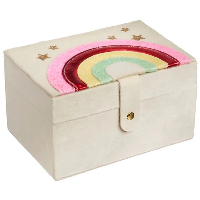 Schmuckschatulle - Samt Regenbogen - lyllevenn