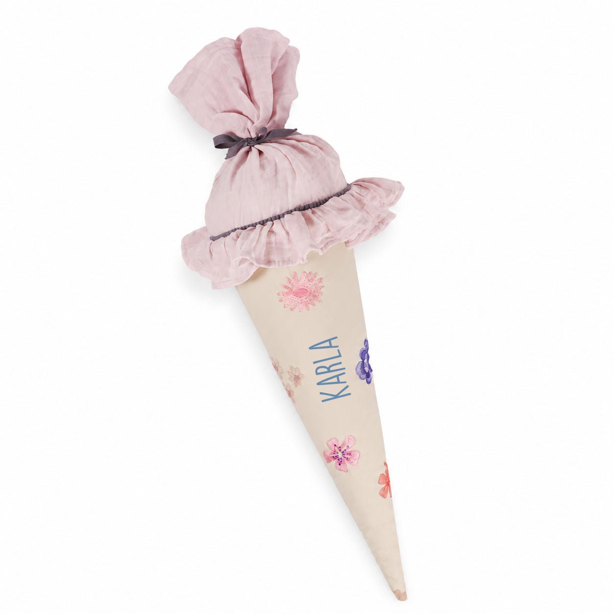 Schultüte Personalisiert - Blumen - lyllevenn