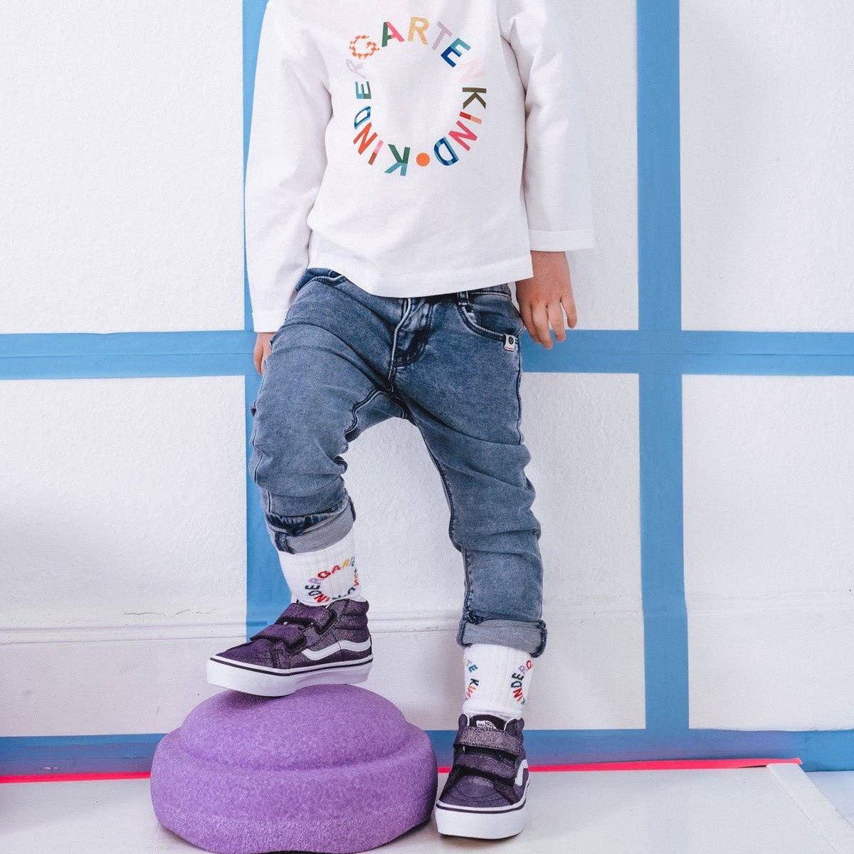 Socken - Kindergartenkind 23 - 26 - lyllevenn