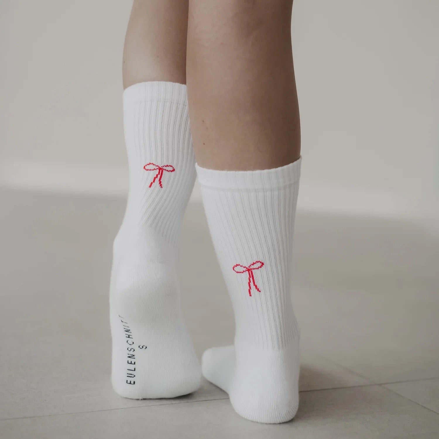 Socken mit Schleife - lyllevenn