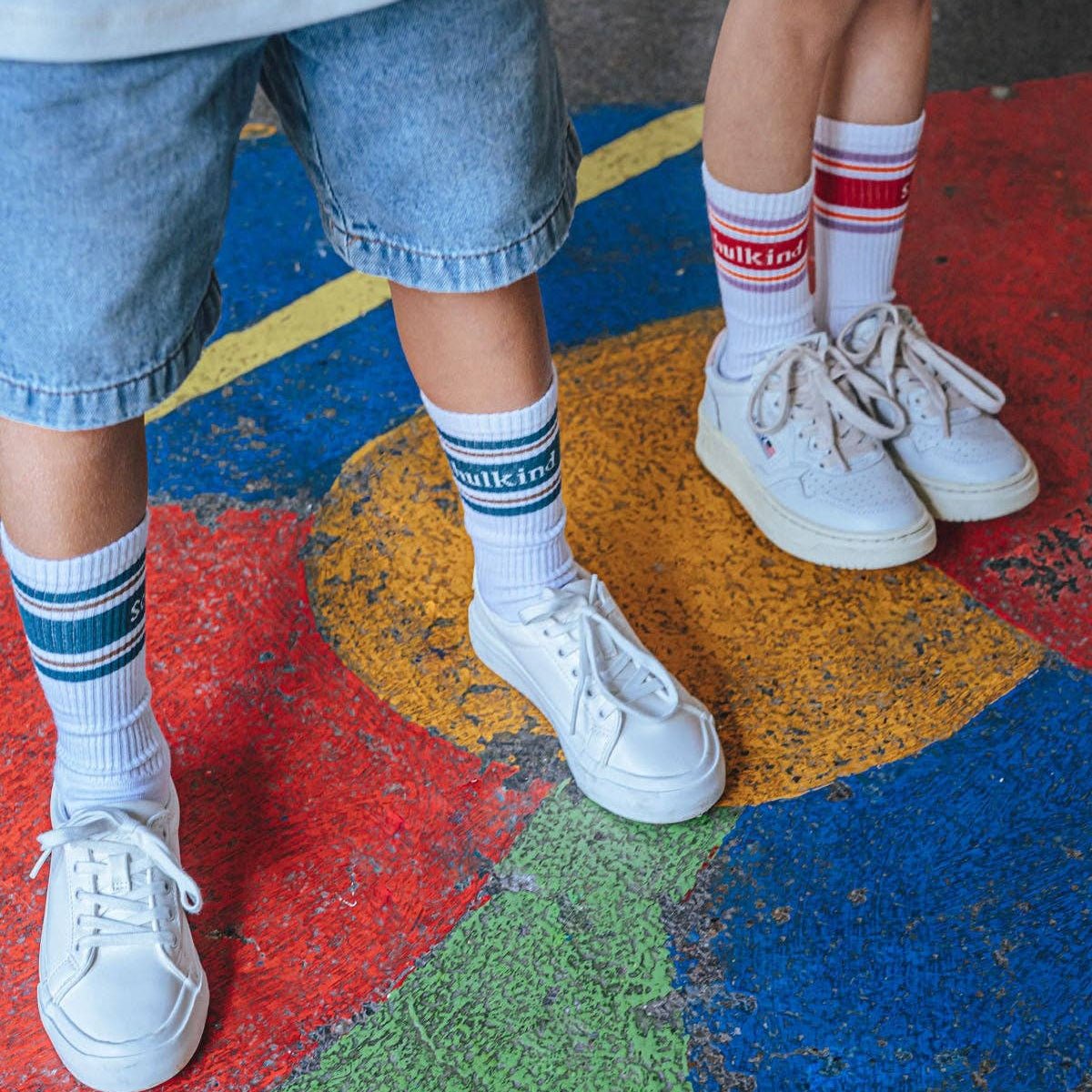 Socken - Schulkind 31 - 34 - Petrol - lyllevenn