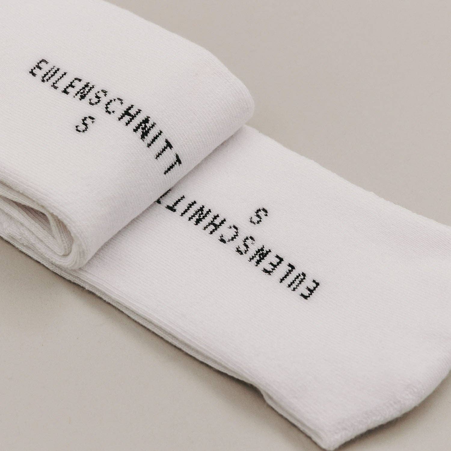 Socken weiß - Ich liebs - lyllevenn