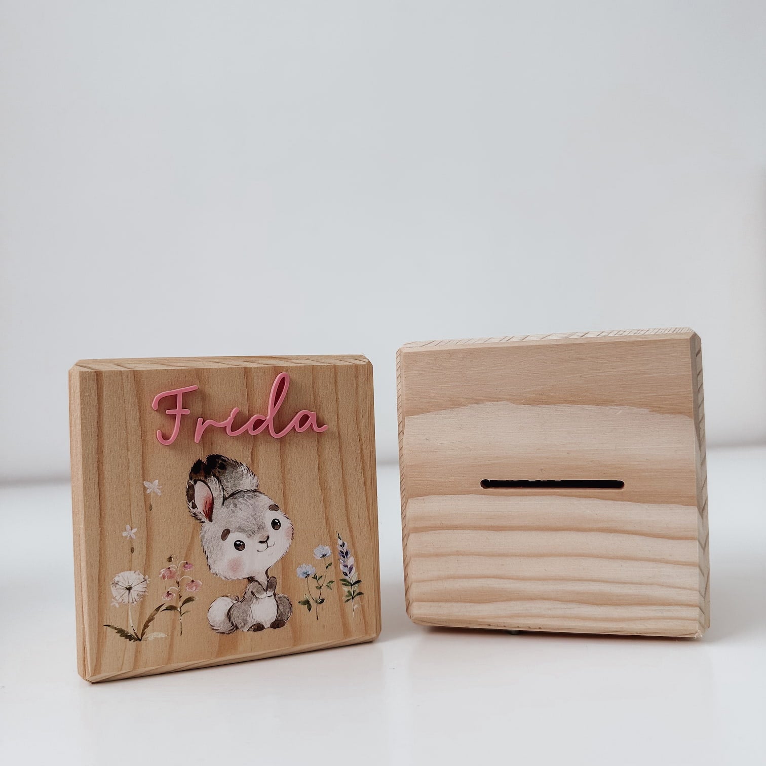 Spardose Holz personalisiert - Fertige Designs - lyllevenn