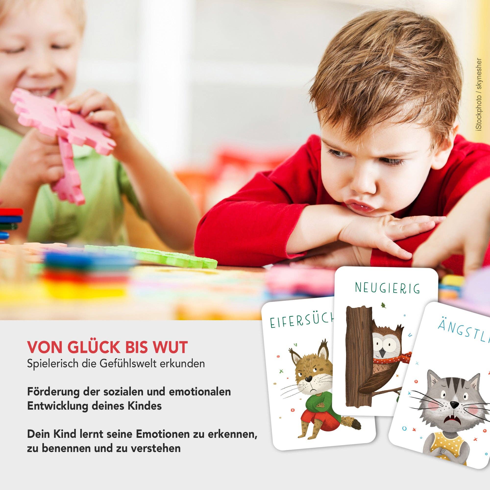 Starke Gefühle - Gefühlskarten für Kinder - lyllevenn