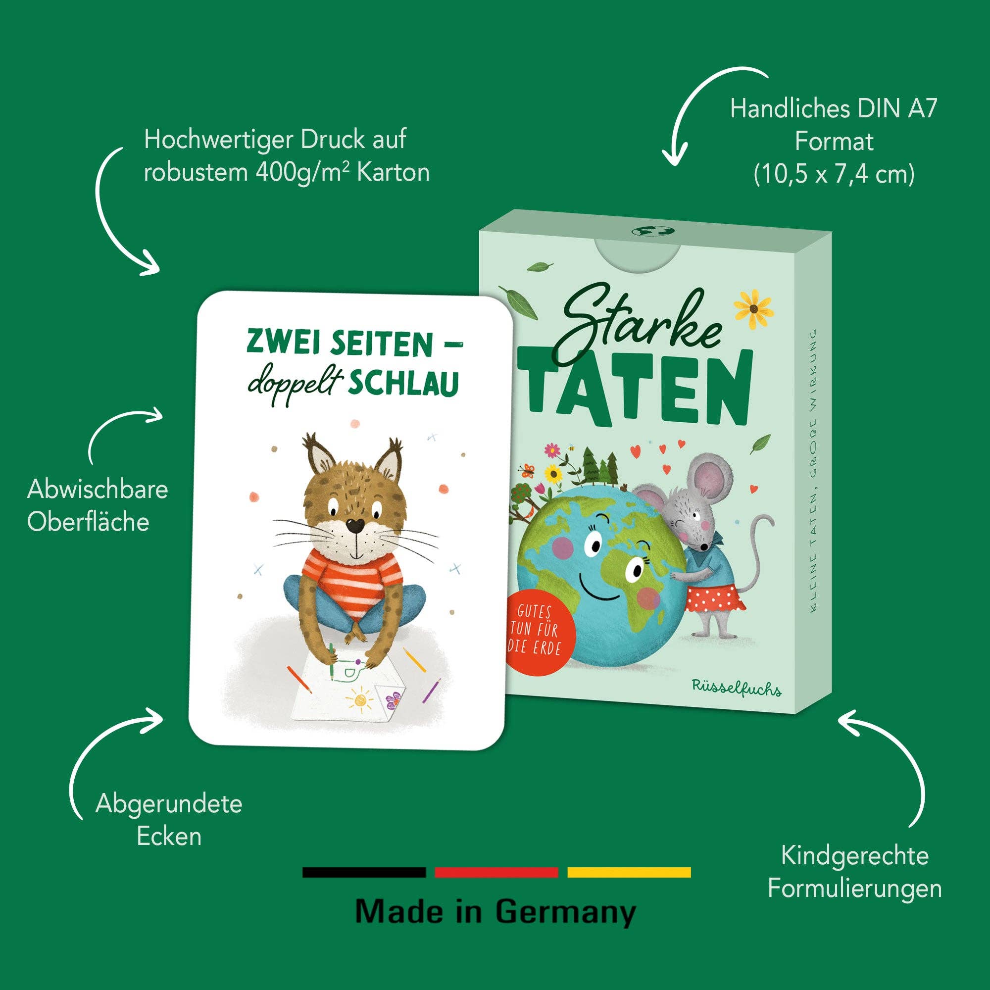Starke Taten - Umweltkarten für Kinder - lyllevenn