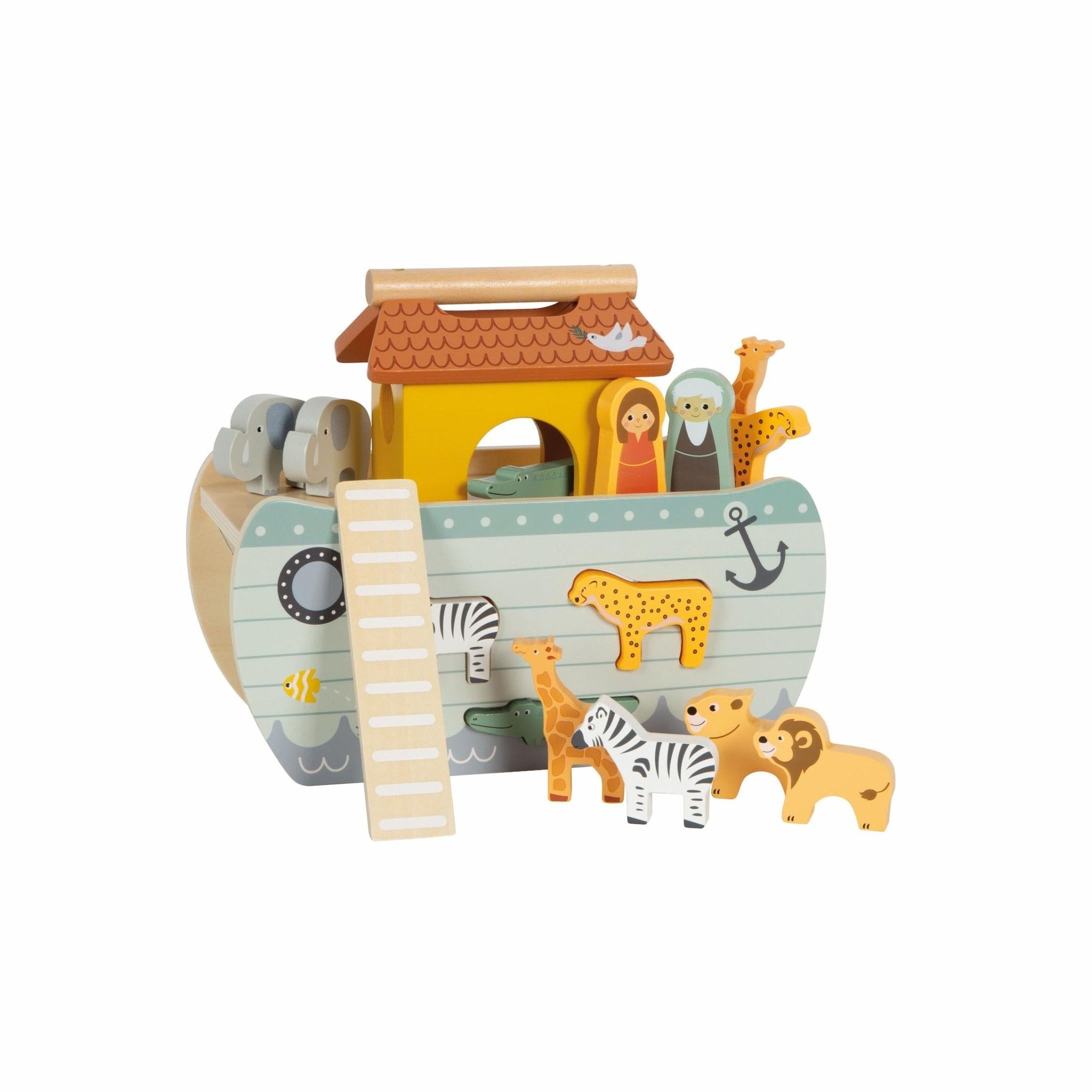 Steckspiel personalisierbar - Arche Noah Safari - lyllevenn