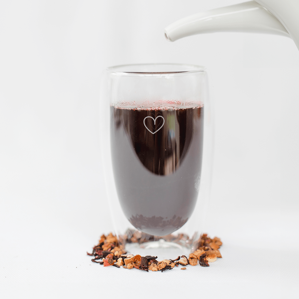 Thermoglas "Herz" 450 ml - lyllevenn