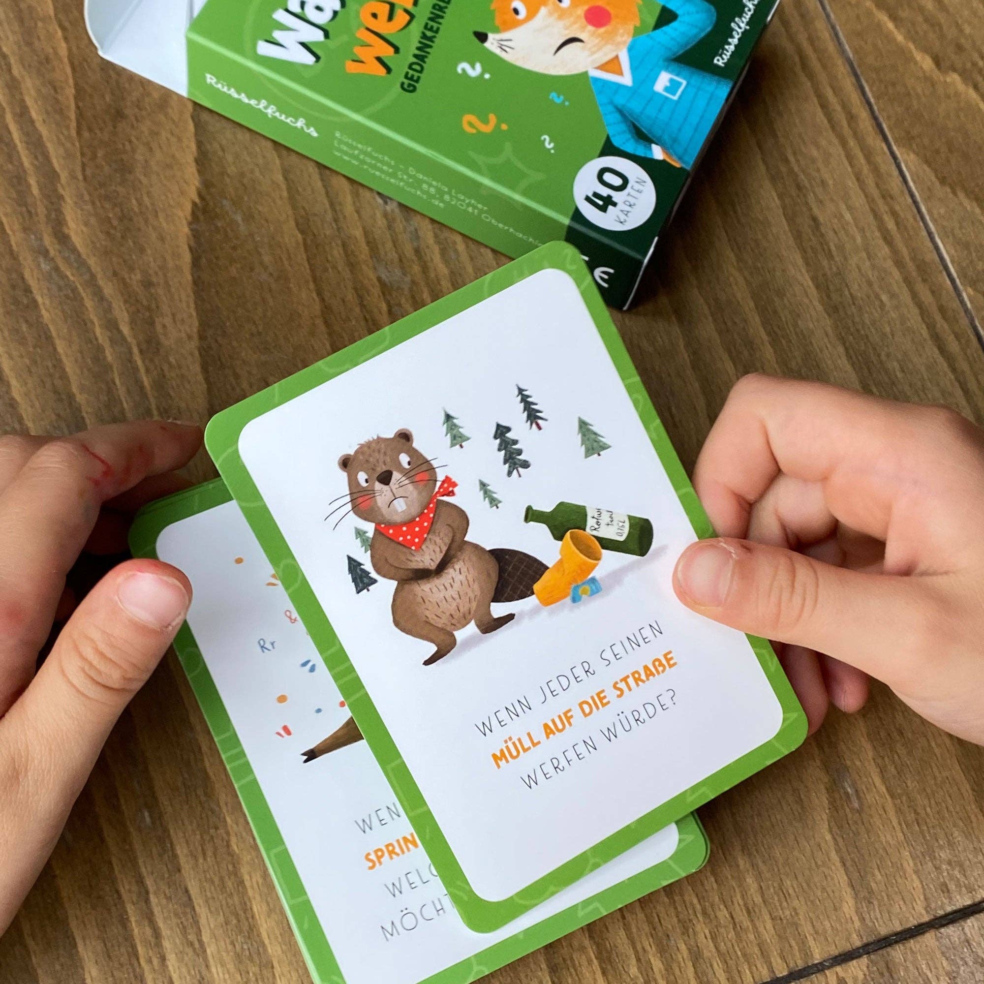 Was wäre wenn …? - Kartenspiel für Kinder - lyllevenn