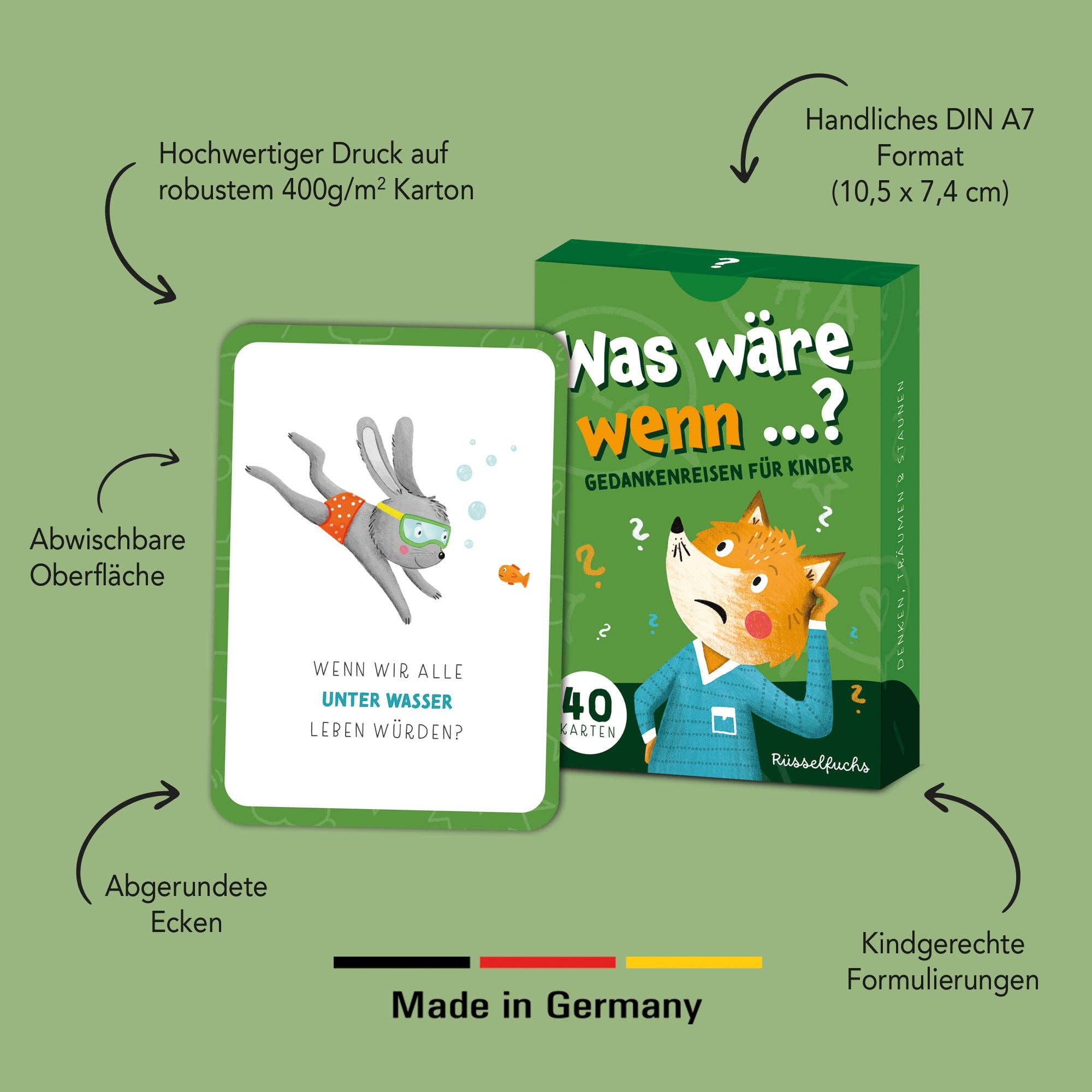 Was wäre wenn …? - Kartenspiel für Kinder - lyllevenn
