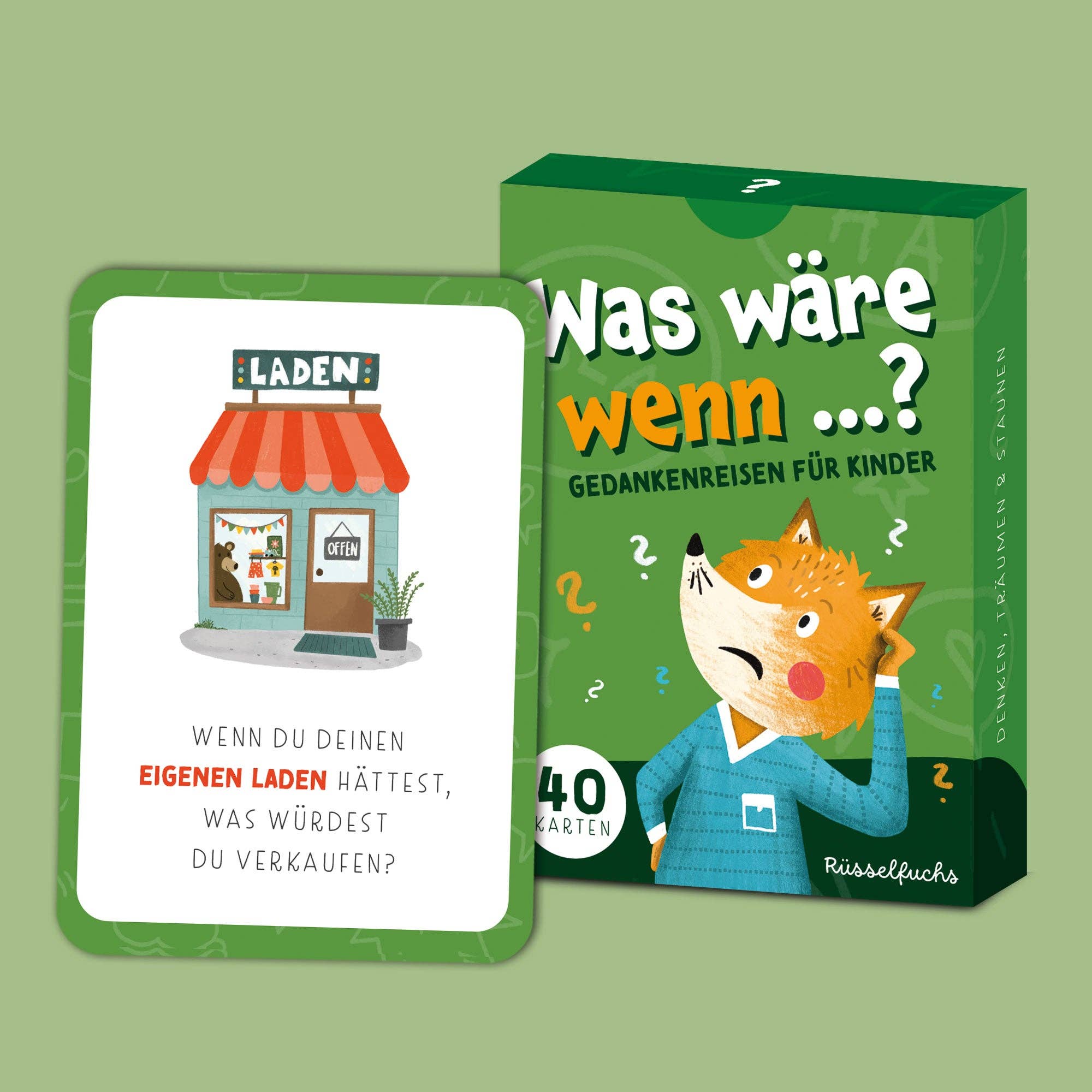 Was wäre wenn …? - Kartenspiel für Kinder - lyllevenn