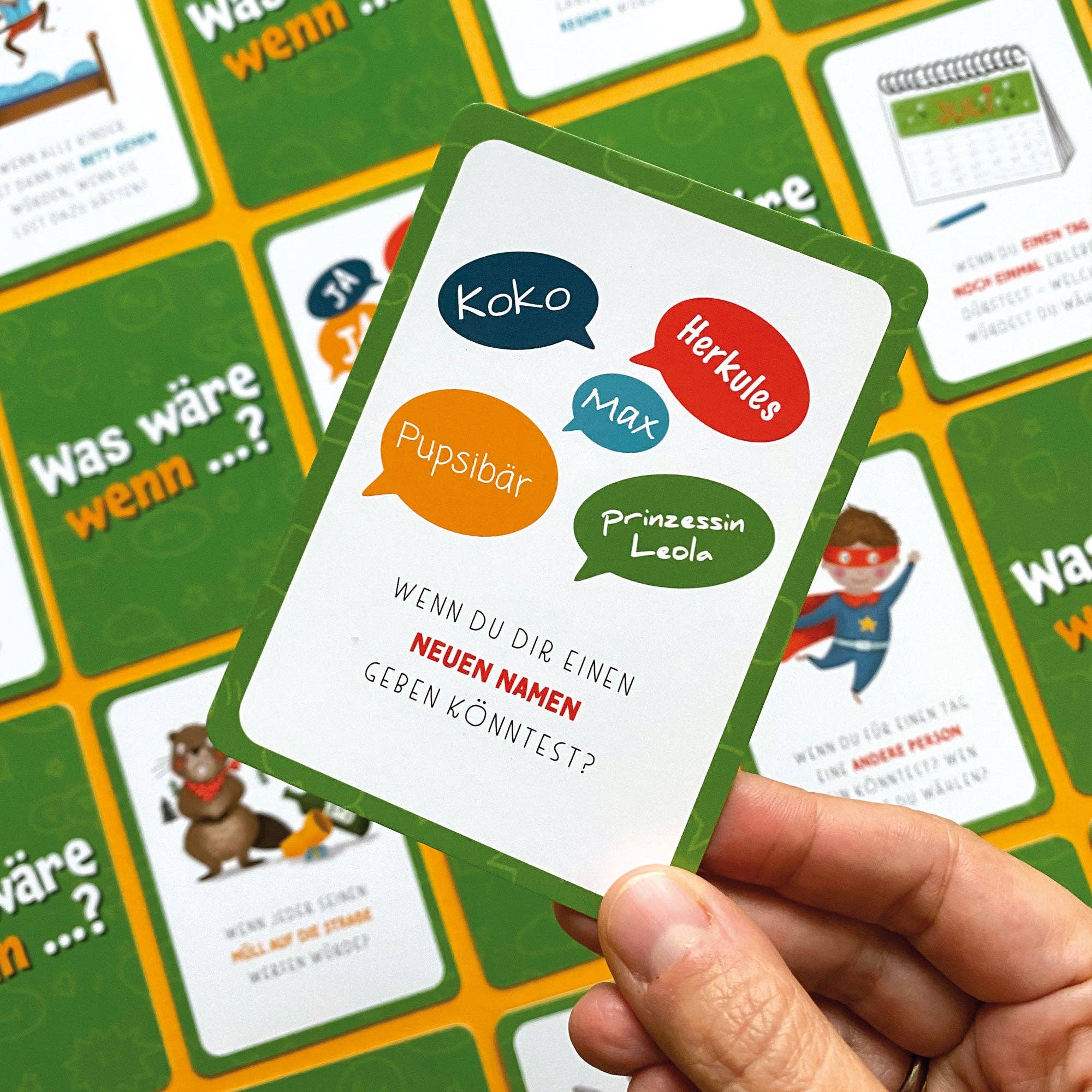 Was wäre wenn …? - Kartenspiel für Kinder - lyllevenn