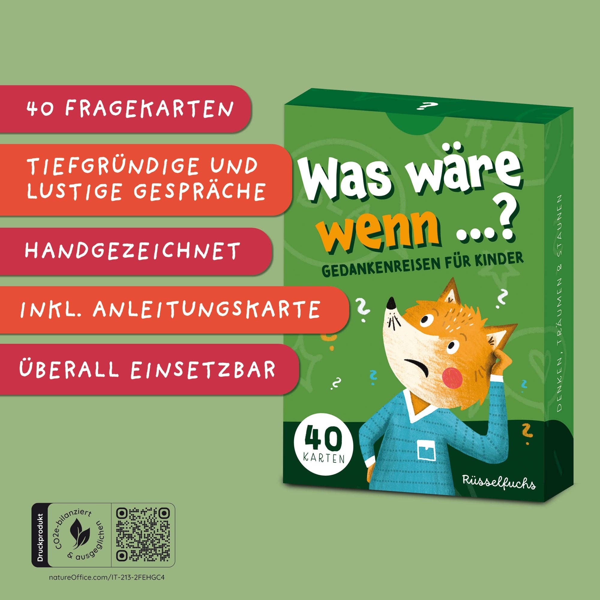Was wäre wenn …? - Kartenspiel für Kinder - lyllevenn