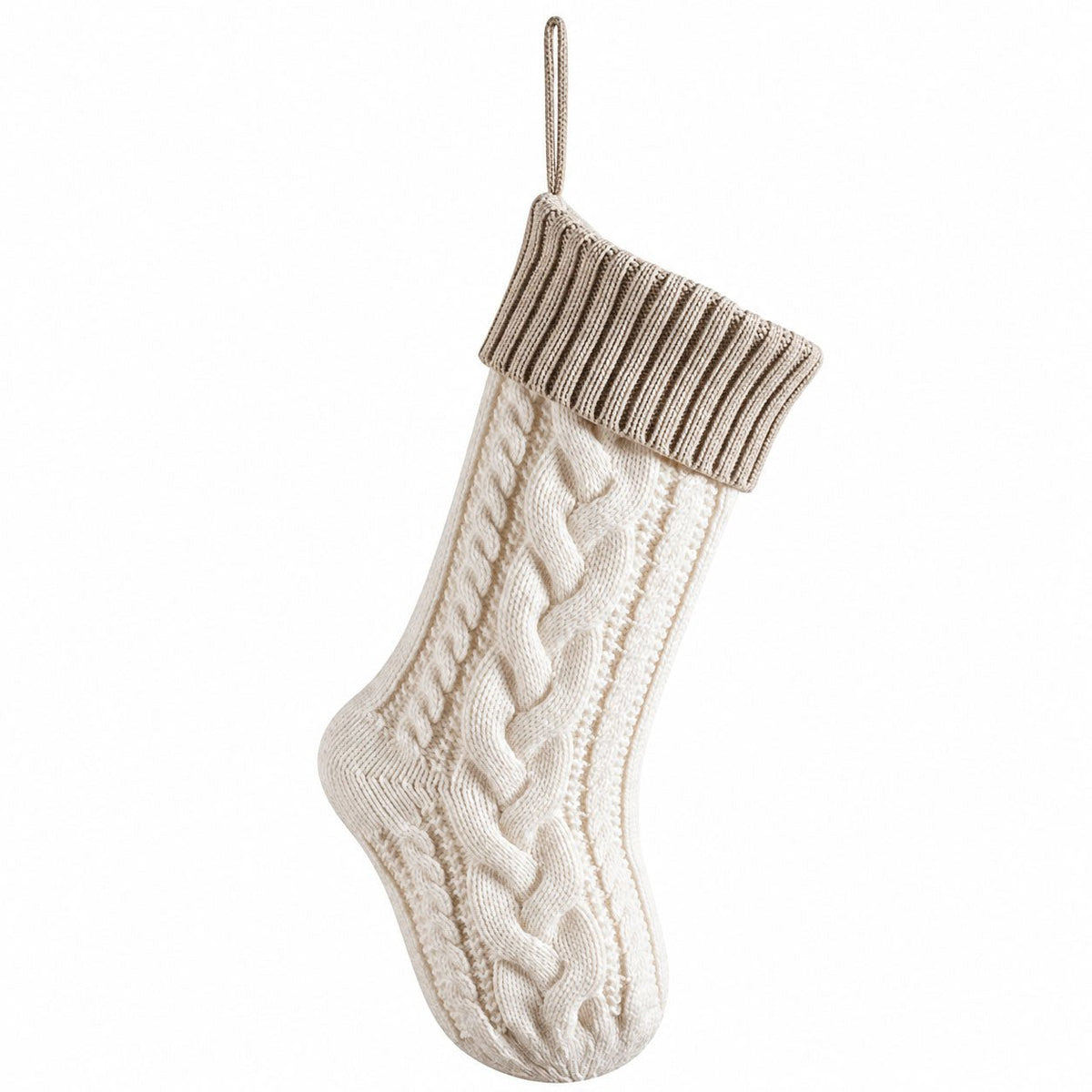 Weihnachtsstrumpf zum Befüllen – gestrickt - lyllevenn