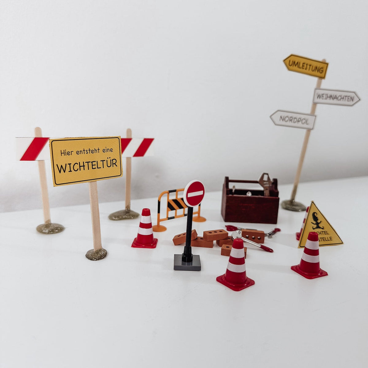 Wichtel Baustellen-Set – Mini-Baustelle für die Wichteltür - lyllevenn