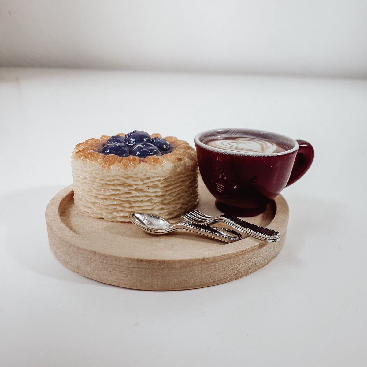 Wichtel Kaffee & Kuchen Set mit Tablett - lyllevenn