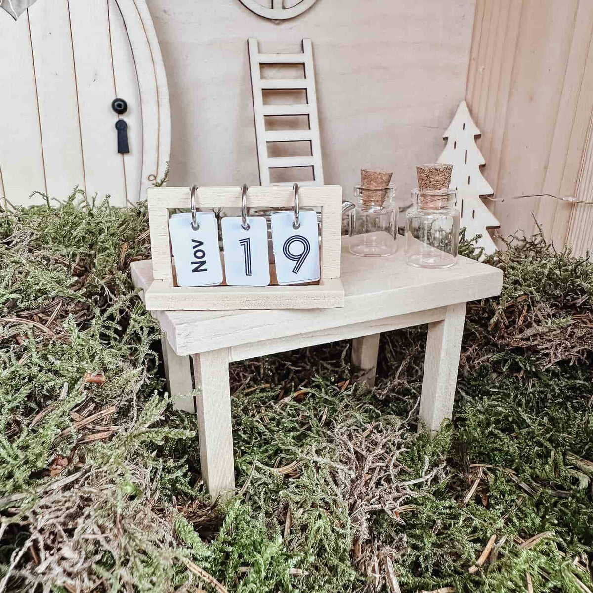Wichtel Klappkalender – Mini-Deko für die Wichtelwelt - lyllevenn