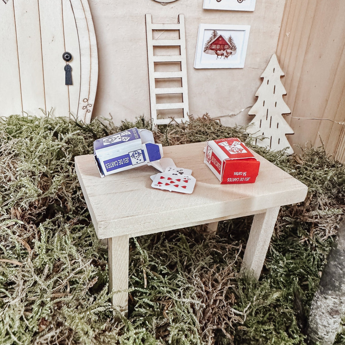 Wichtel Spielkarten Miniatur – Kartenspiel für Wichteltür & Wichtelhaus - lyllevenn