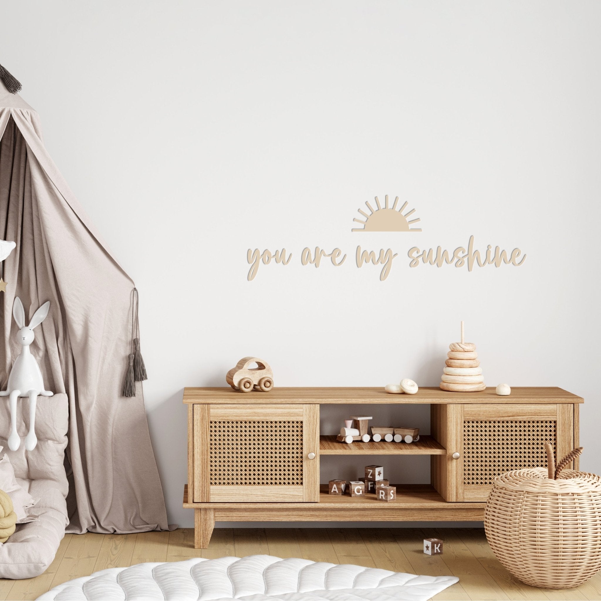 3D Holz Schriftzug - You are my sunshine - lyllevenn