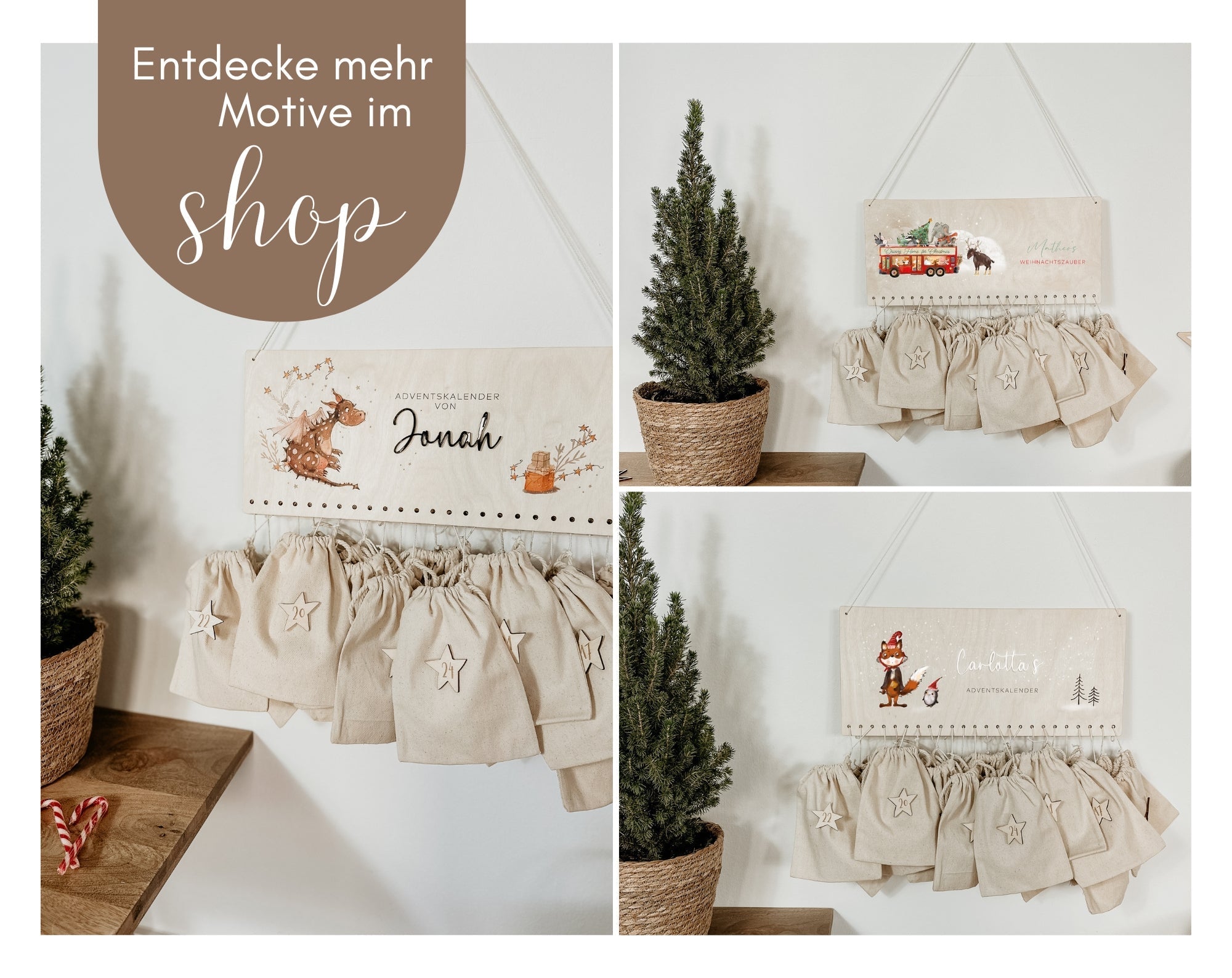 Adventskalender Personalisiert – Rehkitz - lyllevenn