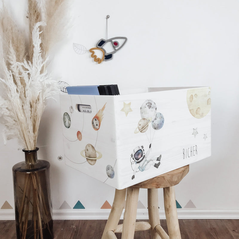 Bücher,- Spielzeugkiste I WELTALL - lyllevenn-store