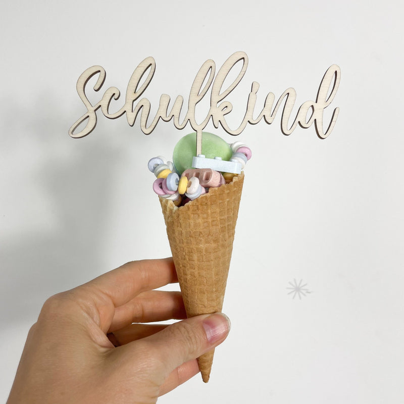 Caketopper | Einschulung | abc – SCHULKIND - lyllevenn-store