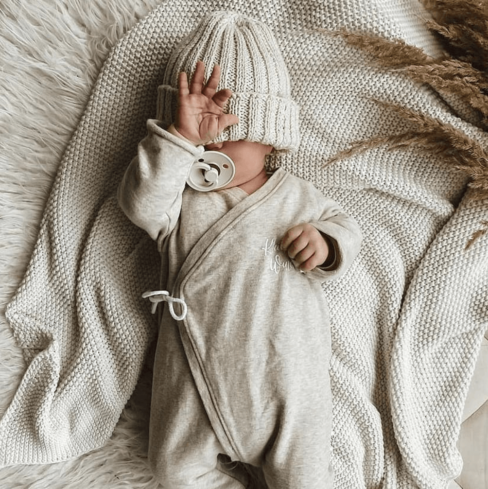 Casual Beanie | Skandinavisch | Babykleidung – STRICKMÜTZE - lyllevenn-store