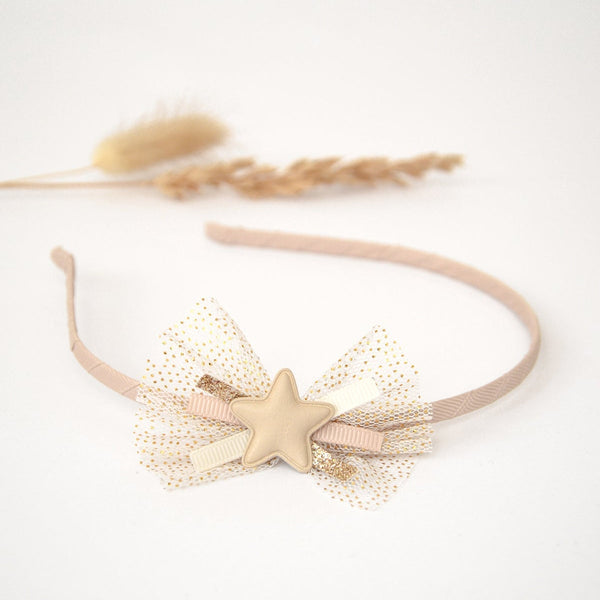 Haarreif | Haaraccessoires für Kinder | Glitzer - SPARKLY STAR - lyllevenn-store