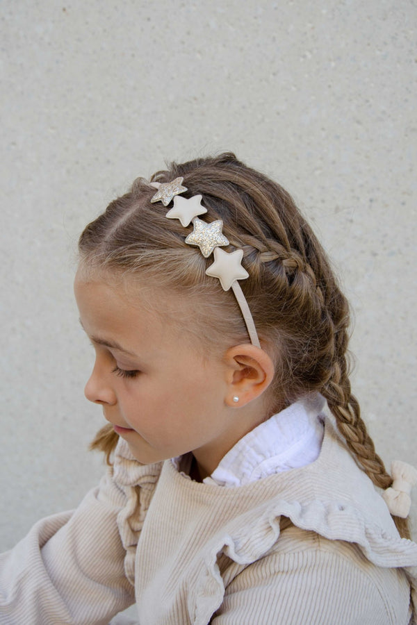 Haarreif | Haaraccessoires für Kinder | Glitzer & Sterne - SMALL STARS - lyllevenn-store