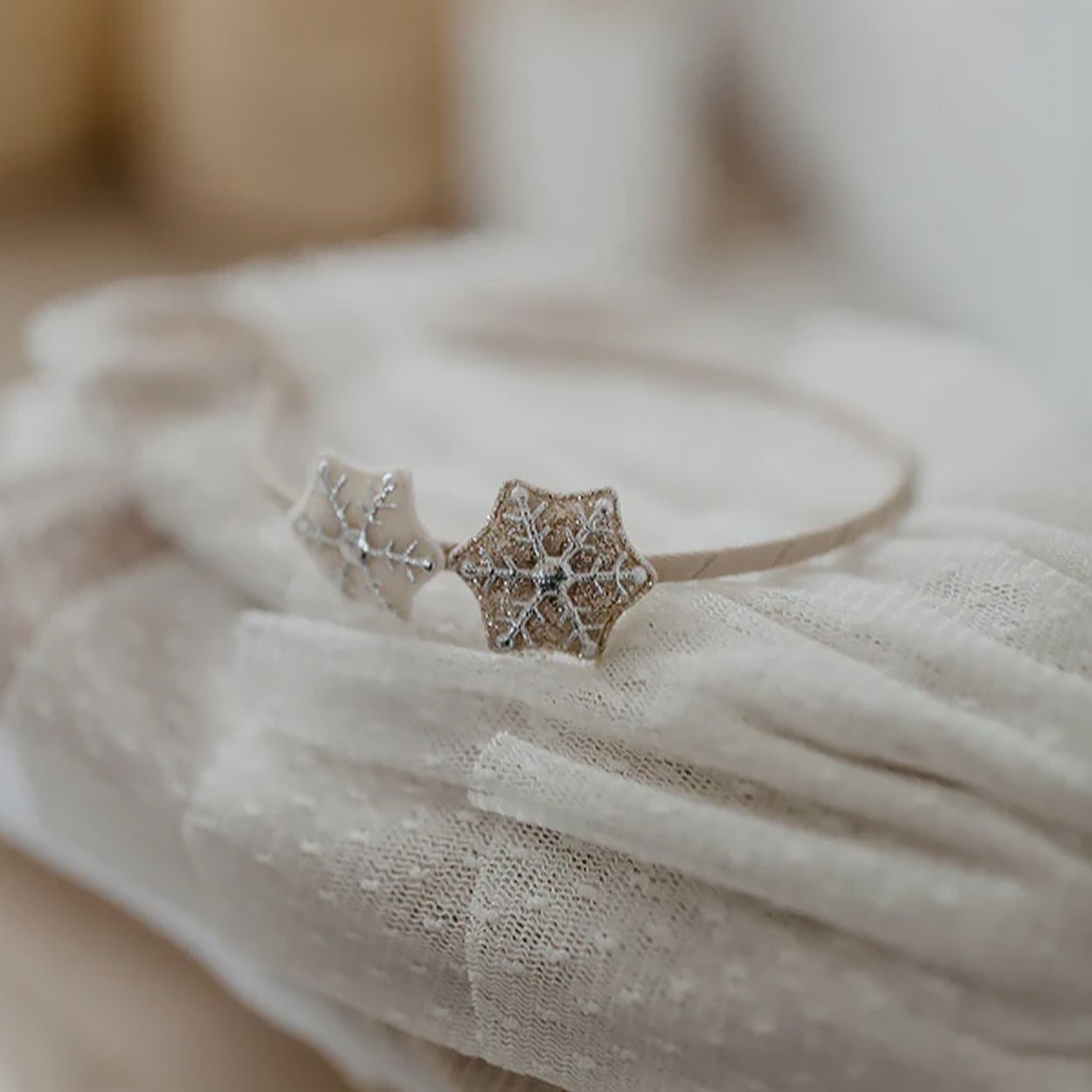 Haarreif - Schneeflocken - lyllevenn