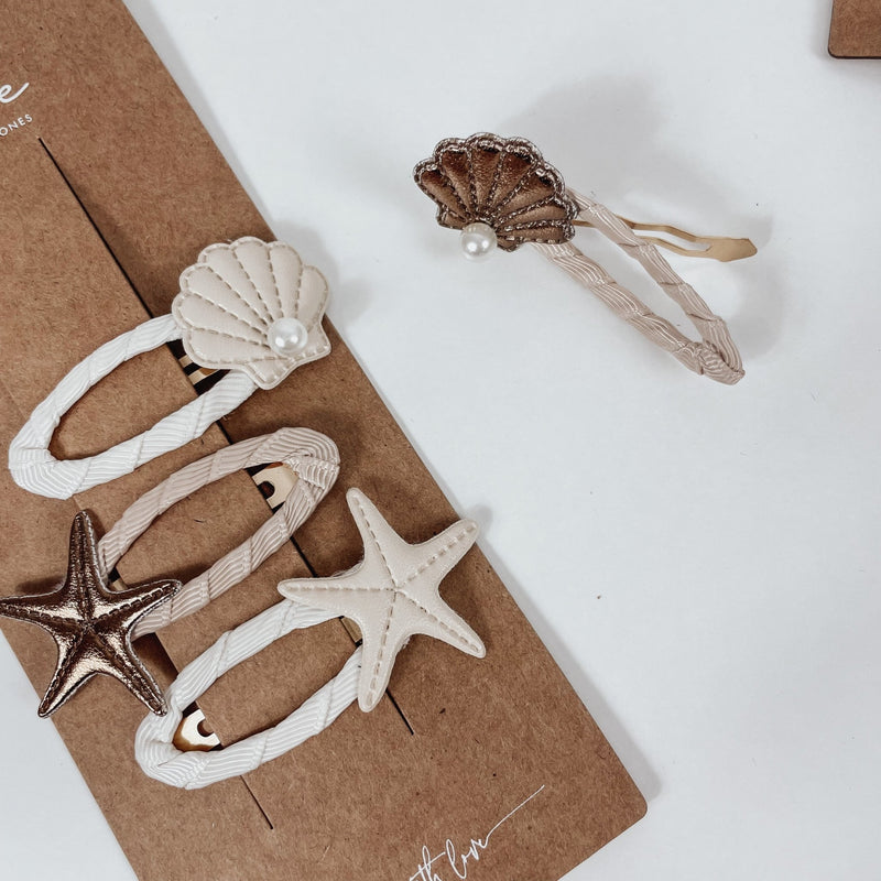 Haarspangen | Muschel | Seestern – SEASHELL - lyllevenn-store