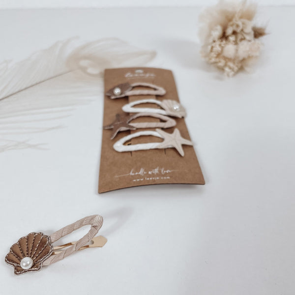 Haarspangen | Muschel | Seestern – SEASHELL - lyllevenn-store