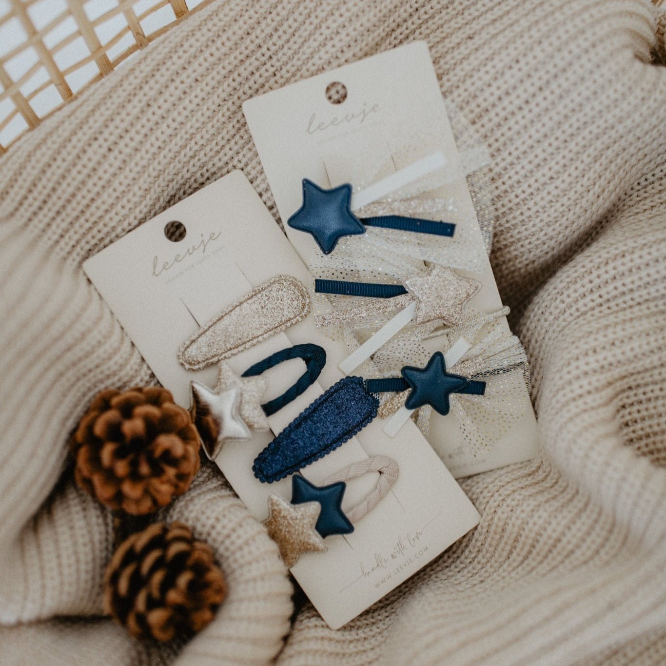 Haarspangen – NAVY STAR MIX - lyllevenn