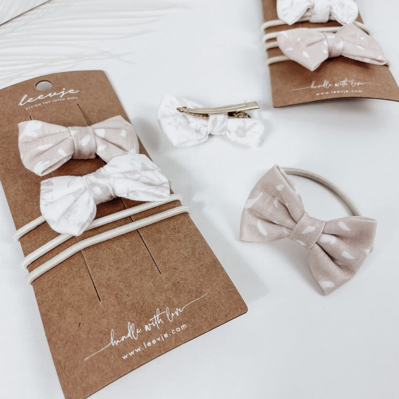 Haarspangen | Schleifen | Zopfgummies – BOWTIE MIX - lyllevenn-store