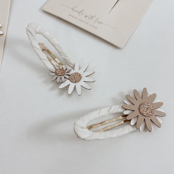 Kinder Haarspangen | Blumen – DAISIES CLIPS - lyllevenn-store