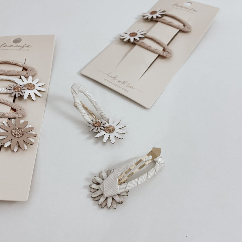 Kinder Haarspangen | Blumen – DAISIES CLIPS - lyllevenn-store